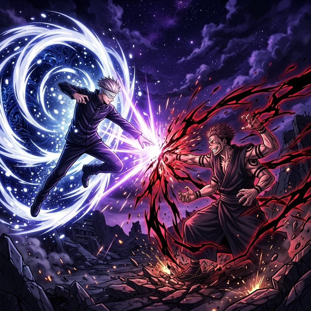 Gojo vs Sukuna